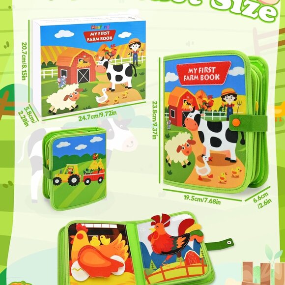 Baby Kids Growth Enlightenment Cognitive Early Learning Educational Toys(1 Set) - Picture 8 of 8